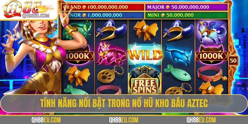 Nổ Hũ Kho Báu AZTEC – Cuộc Phiêu Lưu Truy Tìm Kho Báu Thần Bí Tại QH88 3 Tính năng nổi bật trong Nổ Hũ Kho Báu AZTECTính năng nổi bật trong Nổ Hũ Kho Báu AZTEC